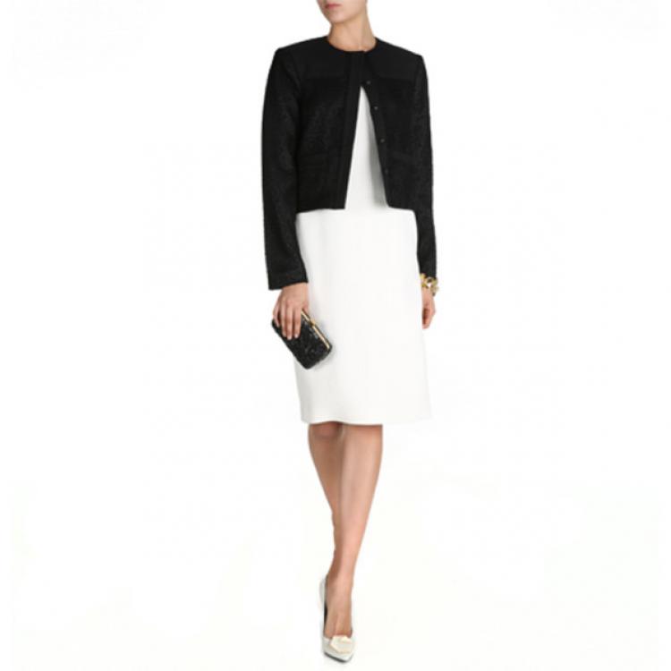 Pre Owned Jason Wu Black Cropped Jacket M