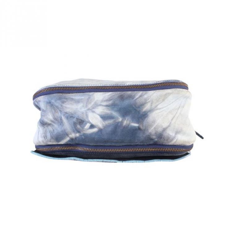 مملوكة مسبقًا Jerome Dreyfuss Blue Igor Tie And Dye Shoulder Bag