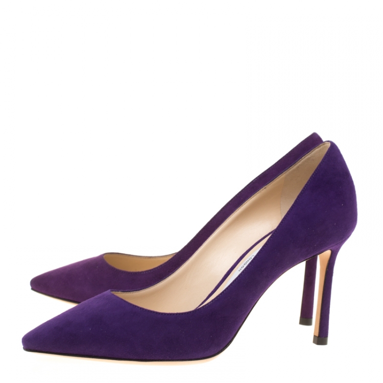 Jimmy choo purple heels online