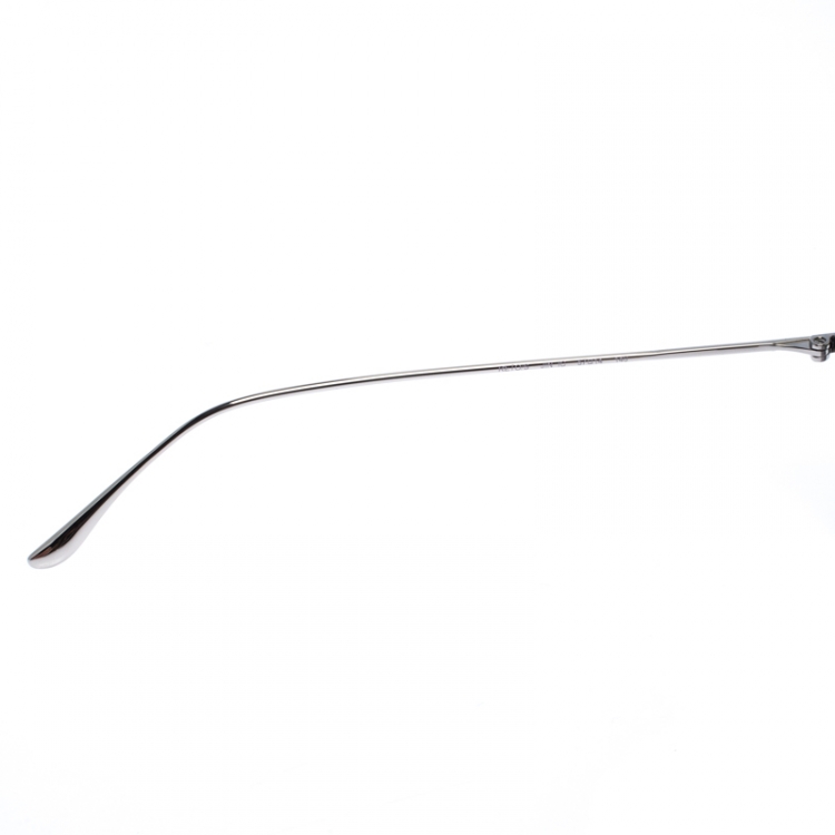 Pre Owned Jimmy Choo Black/Silver Gradient Reto Aviator Sunglasses