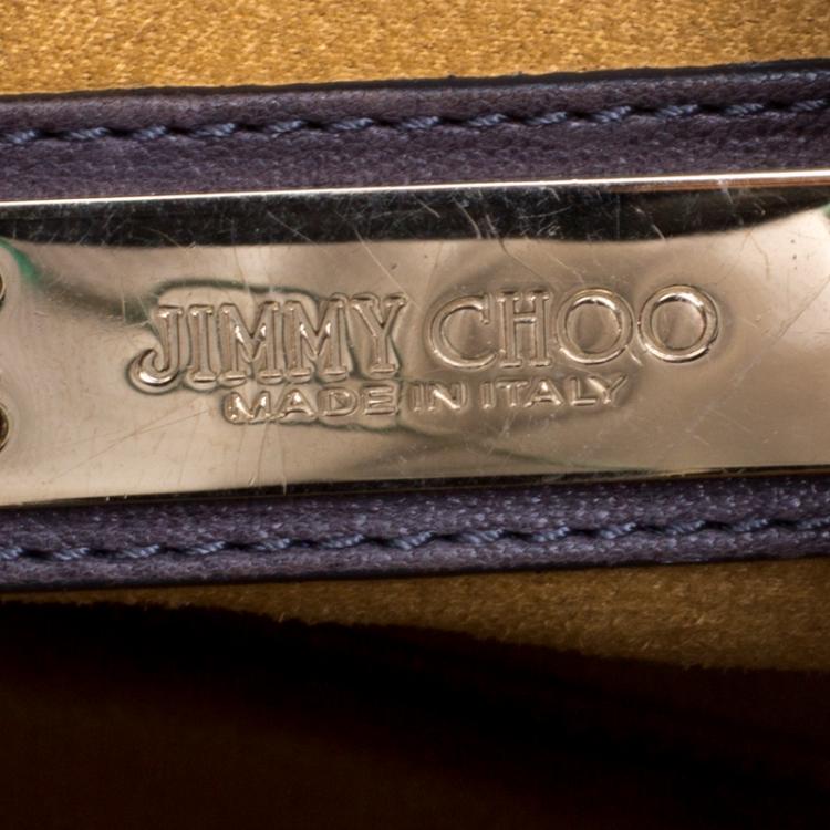 مملوكة مسبقًا Jimmy Choo Dark Beige Leather Small Solar Hobo
