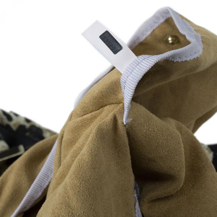 Pre Owned Jimmy Choo Leopard Print Canvas Tote