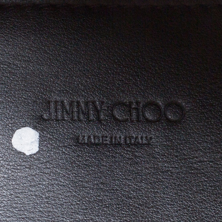 Pre Owned Jimmy Choo Cognac/Black Suede and Leather Satchel