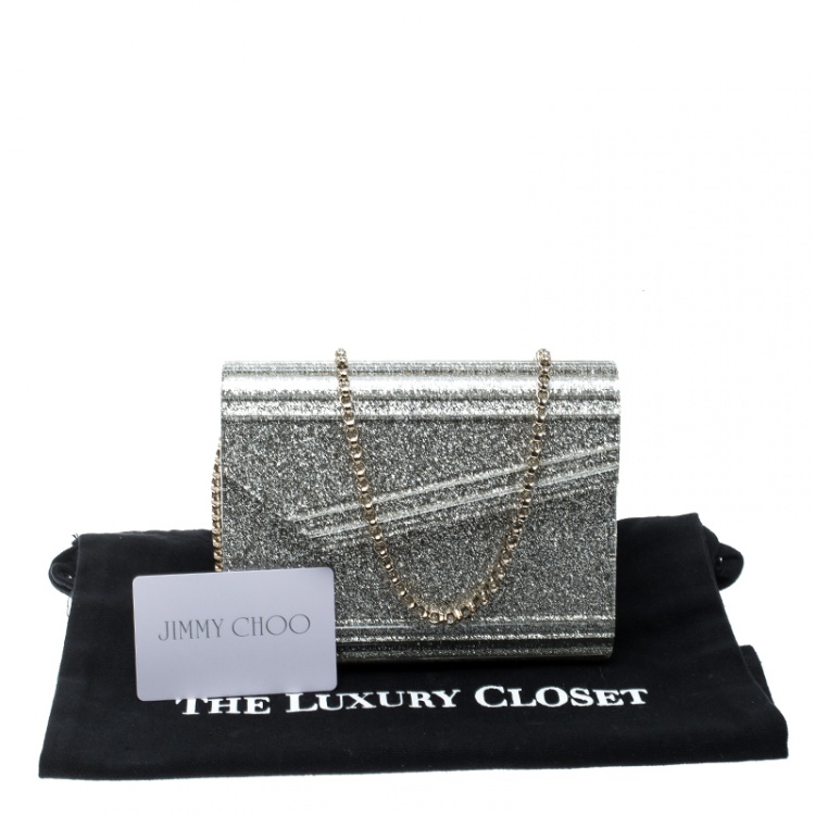 Jimmy choo best sale acrylic clutch