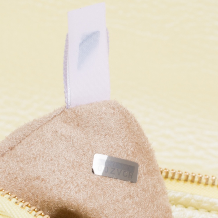 Pre Owned Jimmy Choo Yellow Leather Shadow Chain Crossbody Bag