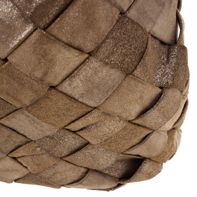 Pre Owned Jimmy Choo Sky Woven Hobo