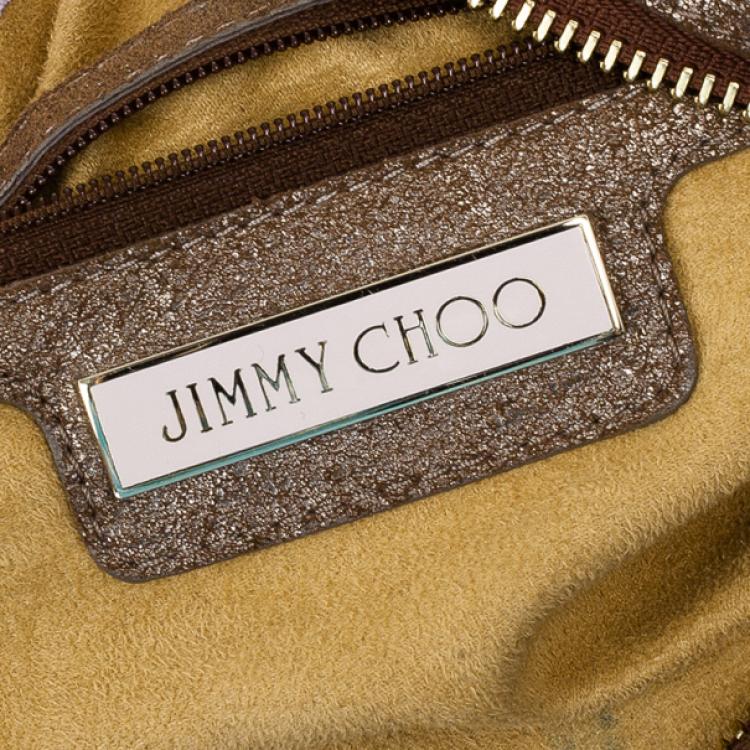 Pre Owned Jimmy Choo Sky Woven Hobo