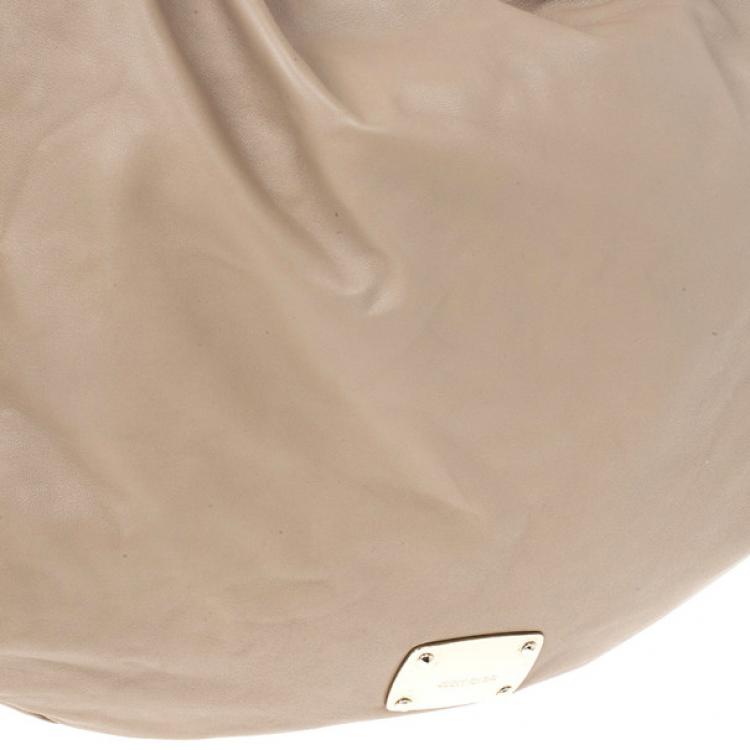 Pre Owned Jimmy Choo Large Leather Sky Bangle Hobo