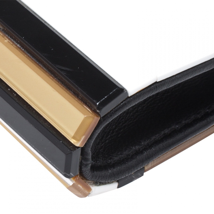 مملوكة مسبقًا Jimmy Choo Tricolor Acrylic Candy Chain Clutch 