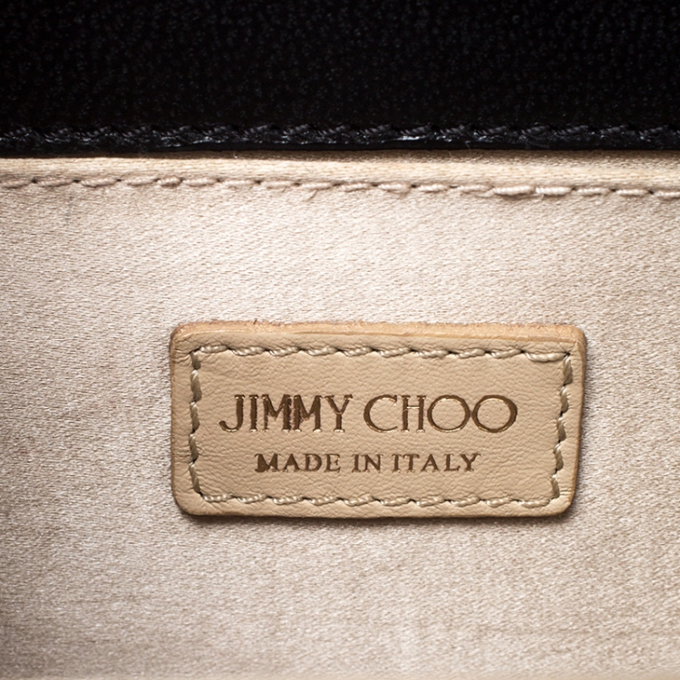 مملوكة مسبقًا Jimmy Choo Tricolor Acrylic Candy Chain Clutch 