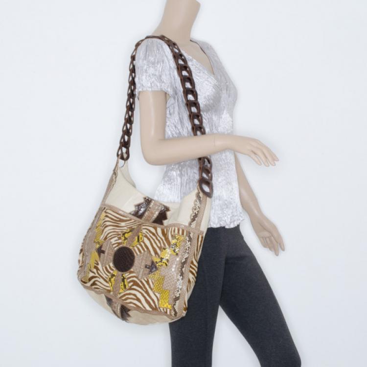 Pre Owned Jimmy Choo Kaja Shoulder Bag