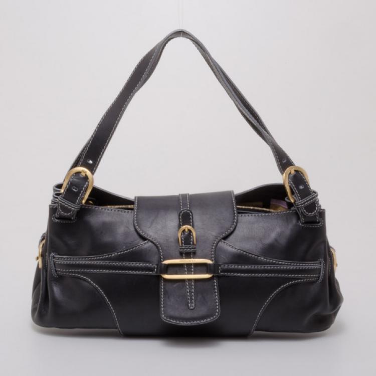 Pre Owned Jimmy Choo Black Tulita 