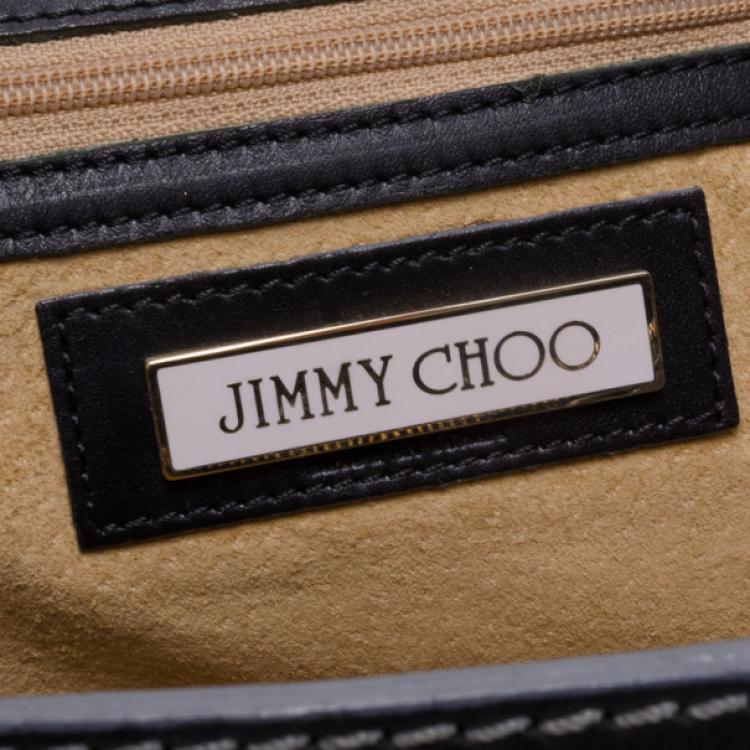 Pre Owned Jimmy Choo Black Tulita 