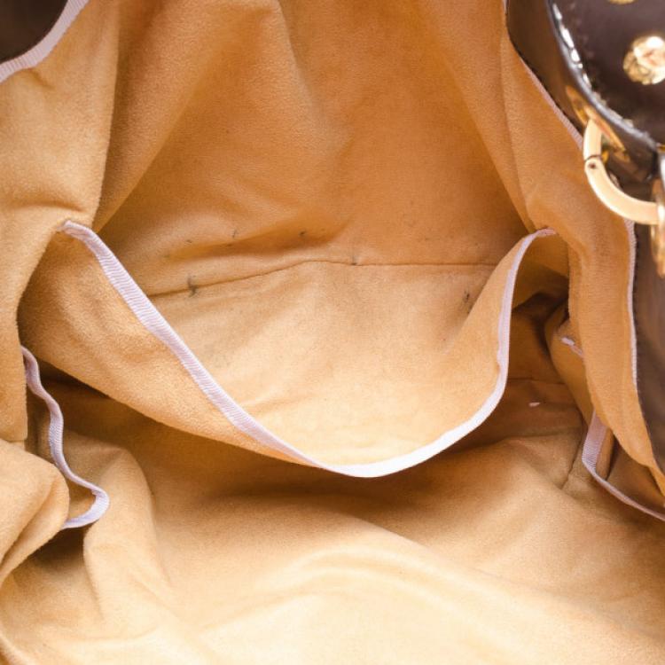 Pre Owned Jimmy Choo Gold Alex Handbag