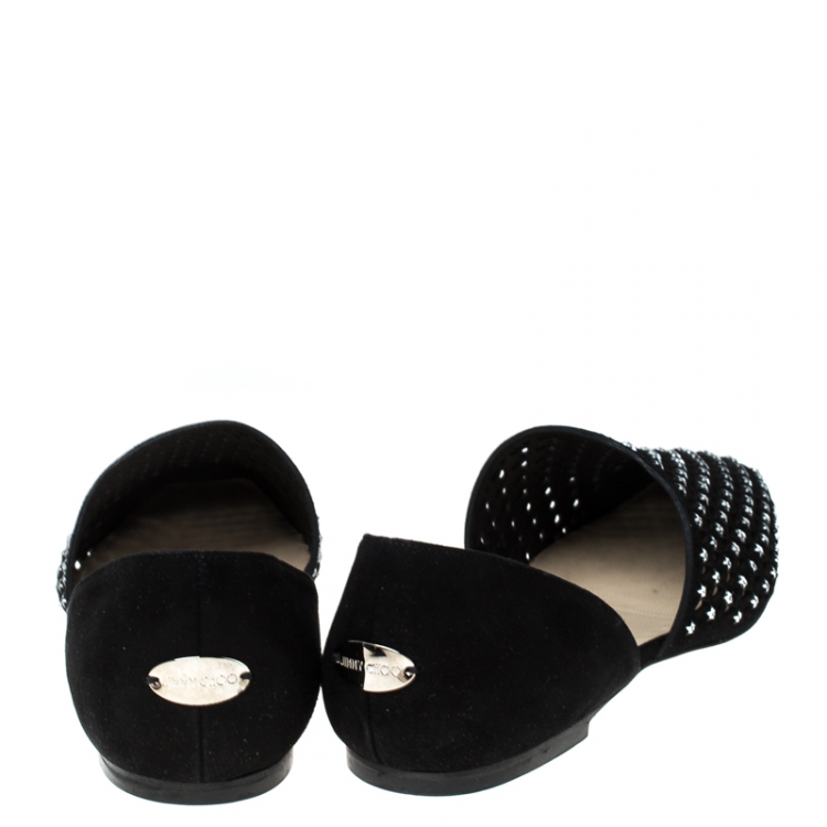 jimmy choo globe flat