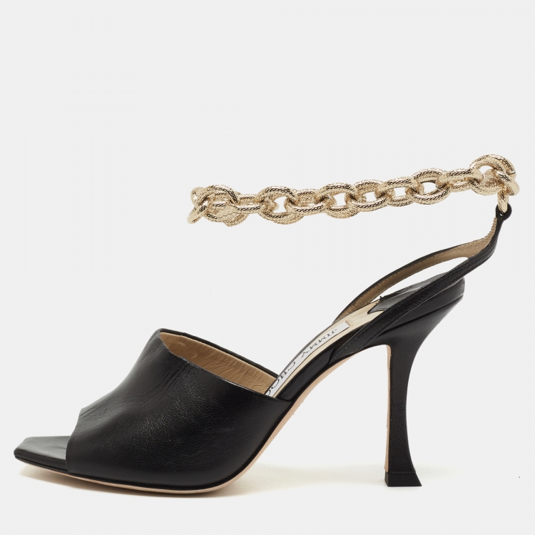 jimmy choo chain sandals