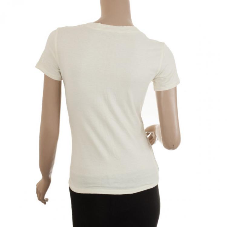 Pre Owned John Galliano Embellished T-Shirt