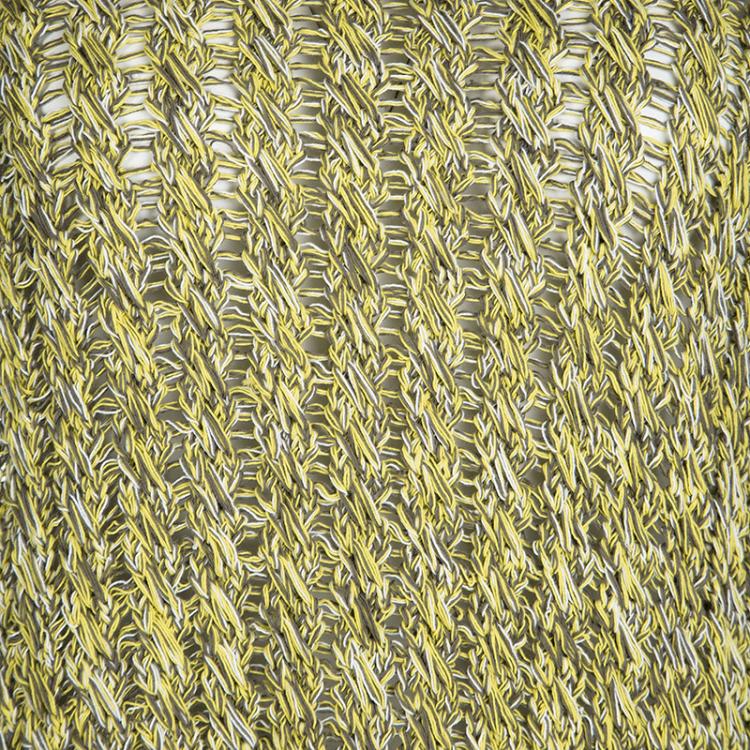 Pre Owned Joseph Mulitcolor Fatigue Deconstructed Chunky Cable Knit Pullover XL