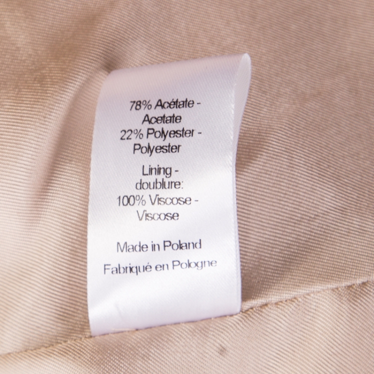 Pre Owned Joseph Blush Pink Stretch Crepe Jazz Blazer M