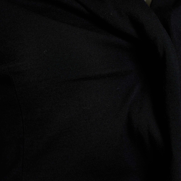 مملوكة مسبقًا Junya Watanabe Comme des Garcons Black Knit Button Front Top L
