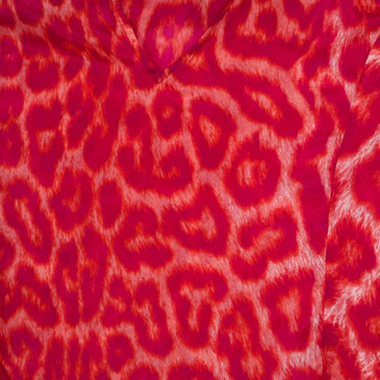 Pre Owned Just Cavalli Silk Blouse S