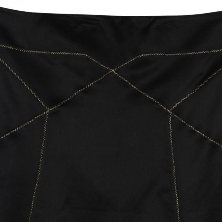 Pre Owned Just Cavalli Black Skirt M