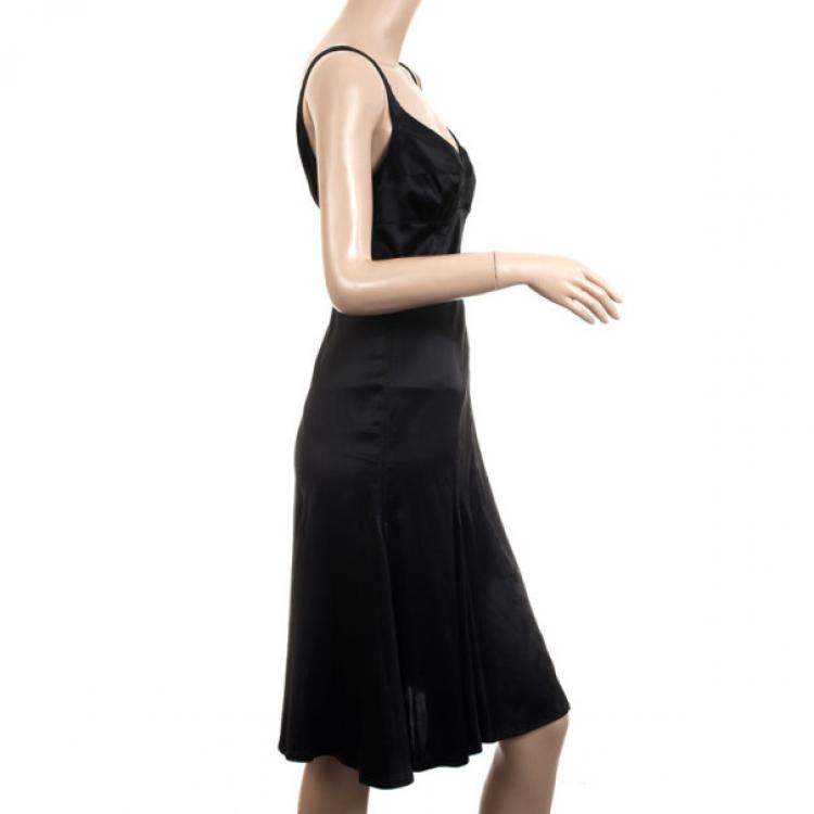 Pre Owned Just Cavalli Black Dress M