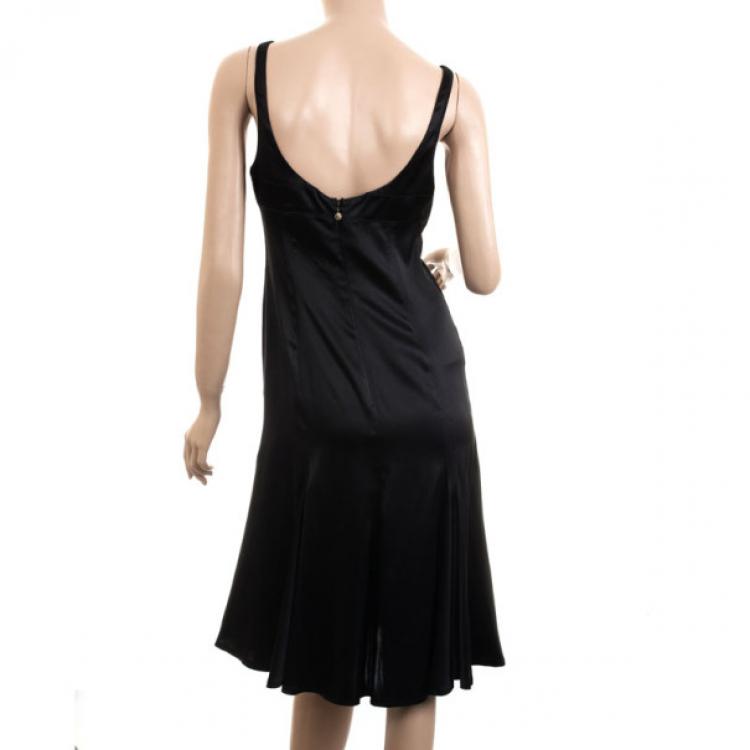 Pre Owned Just Cavalli Black Dress M