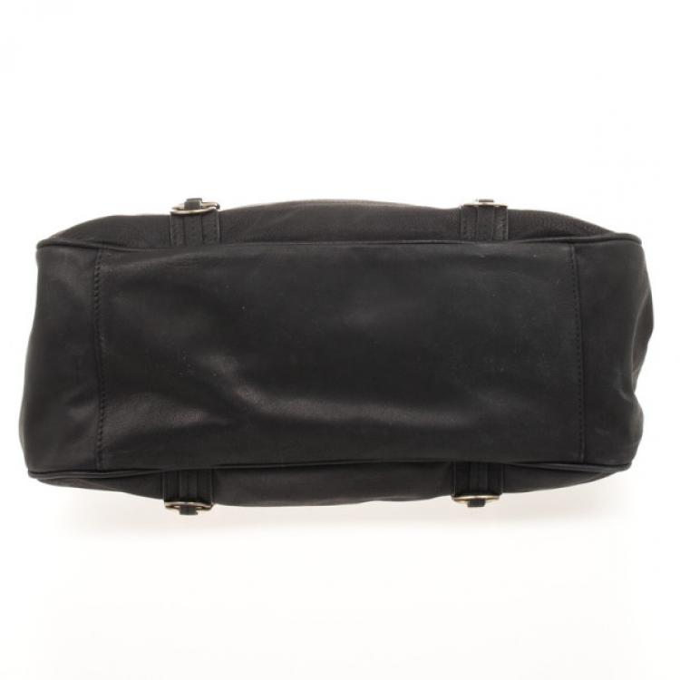 Pre Owned Just Cavalli Black Medium Leather Bag