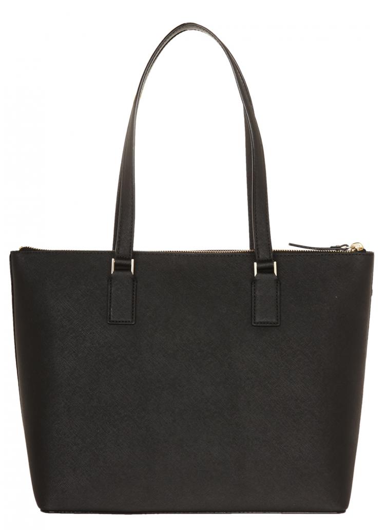 مملوكة مسبقًا Kate Spade Black Leather Cameron Street Lucie Tote