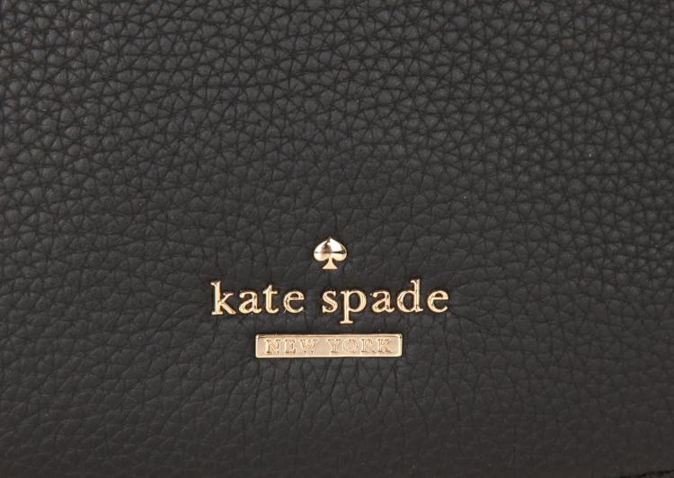 Pre Owned Kate Spade Black Leather Small Jackson Street Mylie Hobo