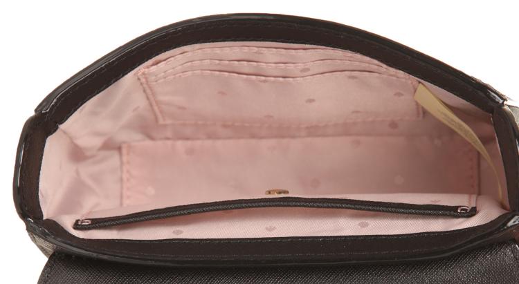 Pre Owned Kate Spade Black Leather Cameron Street Hope Crossbody Bag