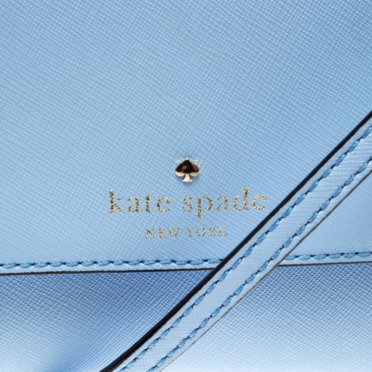 مملوكة مسبقًا Kate Spade Sky Blue Leather Cameron Street Arielle Crossbody Bag