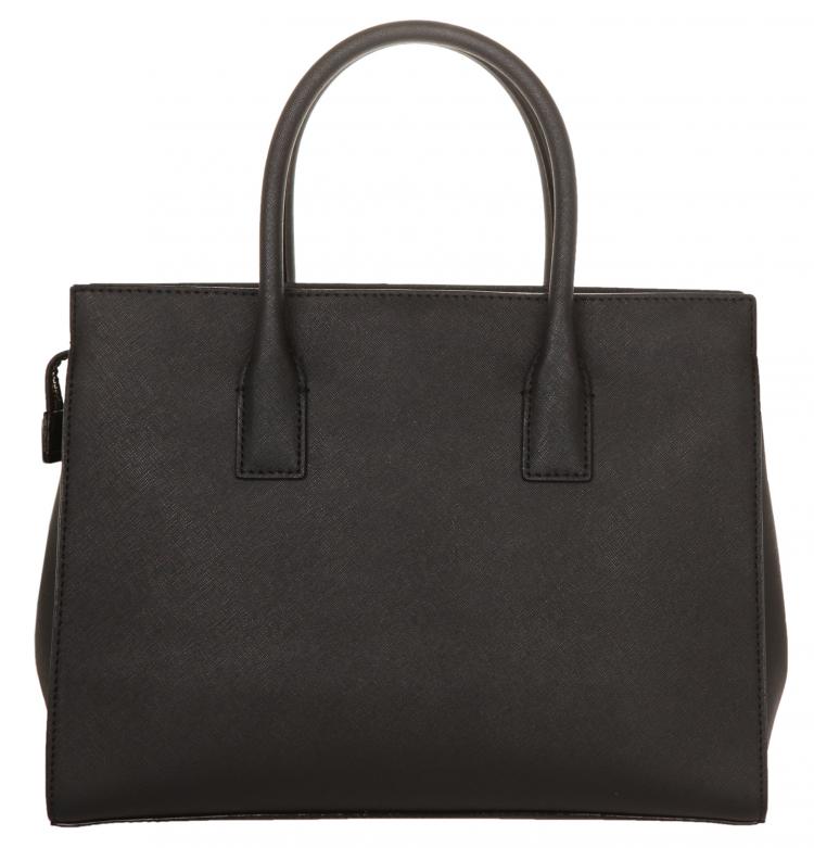 Pre Owned Kate Spade Black Leather Cameron Street Candace Satchel Bag