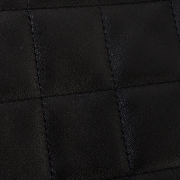 Pre Owned Kate Spade Black Quilted Leather Emerson Place Phoebe Tote