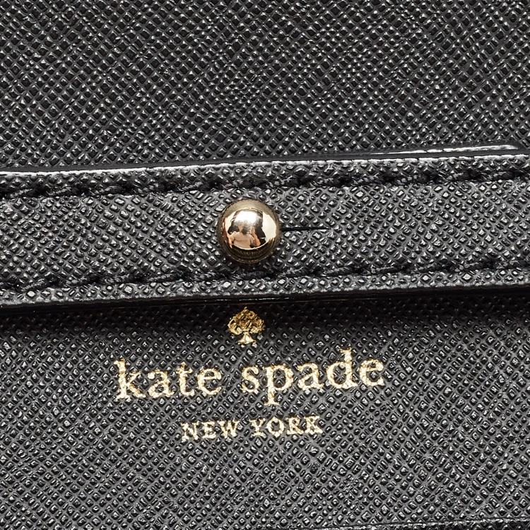Pre Owned Kate Spade Tricolor Leather Cameron Street Clutch Bag