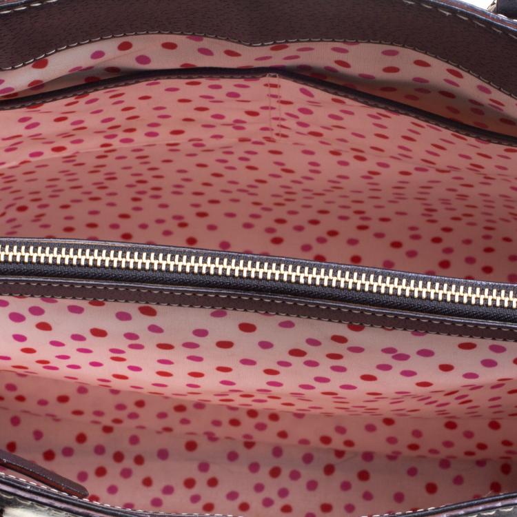 مملوكة مسبقًا Kate Spade Black Leather Wellesley Quinn Tote