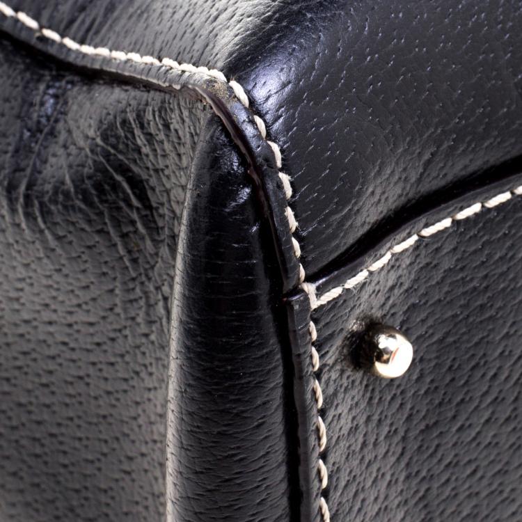 مملوكة مسبقًا Kate Spade Black Leather Wellesley Quinn Tote