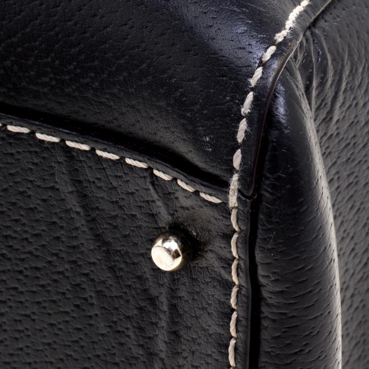 مملوكة مسبقًا Kate Spade Black Leather Wellesley Quinn Tote