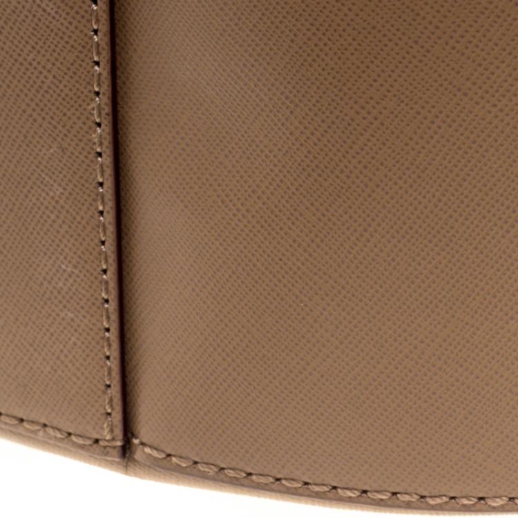 Pre Owned Kate Spade Brown Leather Shoulder Bag