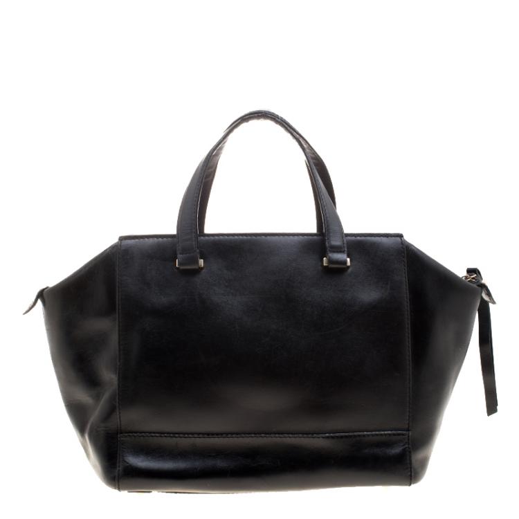 مملوكة مسبقًا Kate Spade Black Leather Francisca Tote