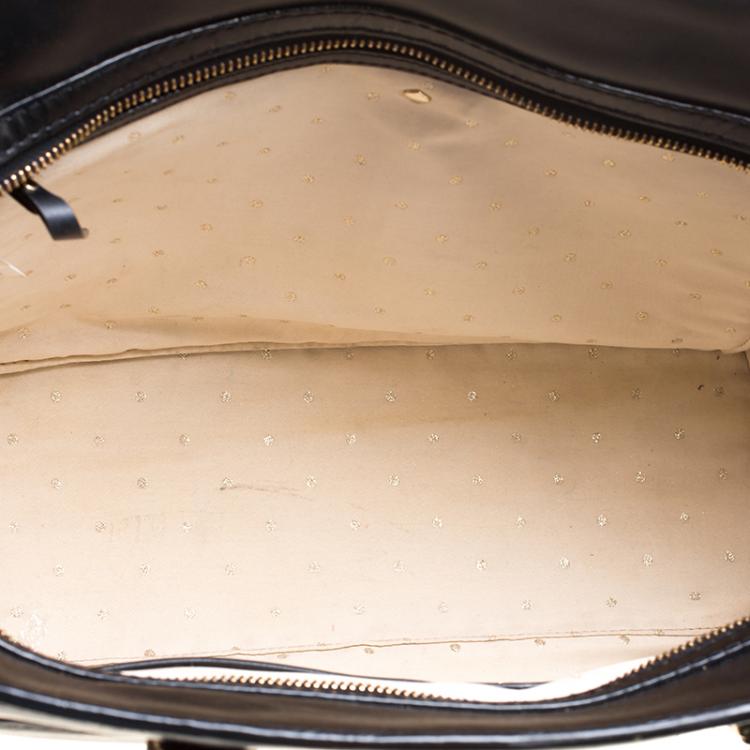 مملوكة مسبقًا Kate Spade Black Leather Francisca Tote