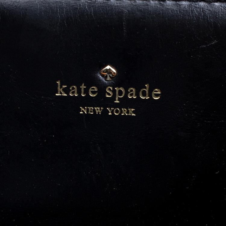 مملوكة مسبقًا Kate Spade Black Leather Francisca Tote