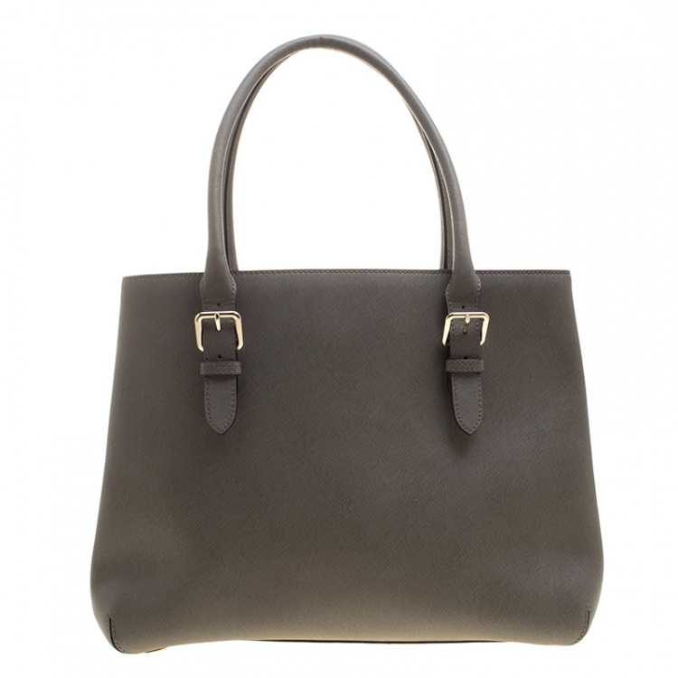 مملوكة مسبقًا Kate Spade Grey Leather Cove Street Airel Tote