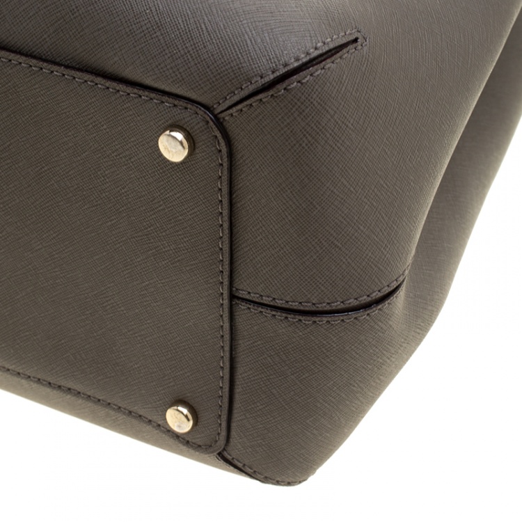 مملوكة مسبقًا Kate Spade Grey Leather Cove Street Airel Tote