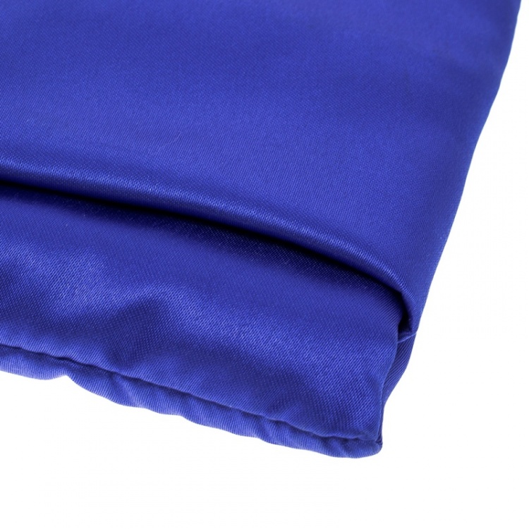 مملوكة مسبقًا Kate Spade Blue Satin Evening Belles Gini Clutch