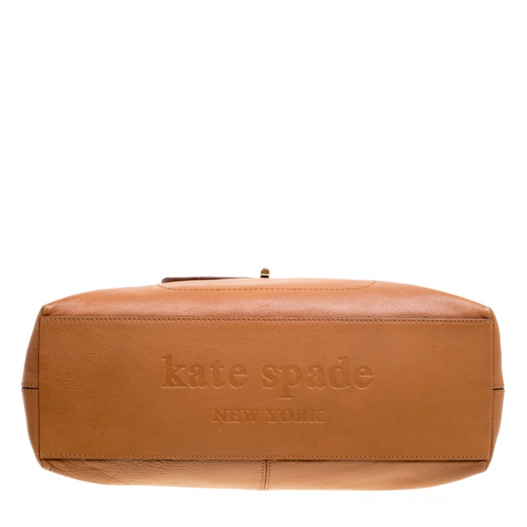 مملوكة مسبقًا Kate Spade Brown Leather Tote