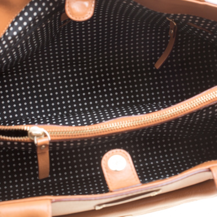 مملوكة مسبقًا Kate Spade Brown Leather Tote