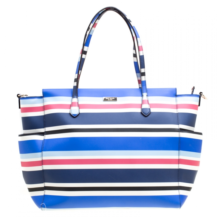 Kate Spade Striped Shoulder Bag Blue - $23 (76% Off Retail) - From Christina
