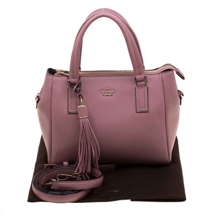 مملوكة مسبقًا Kate Spade Pink Leather Kingston Drive Alena Crossbody Bag
